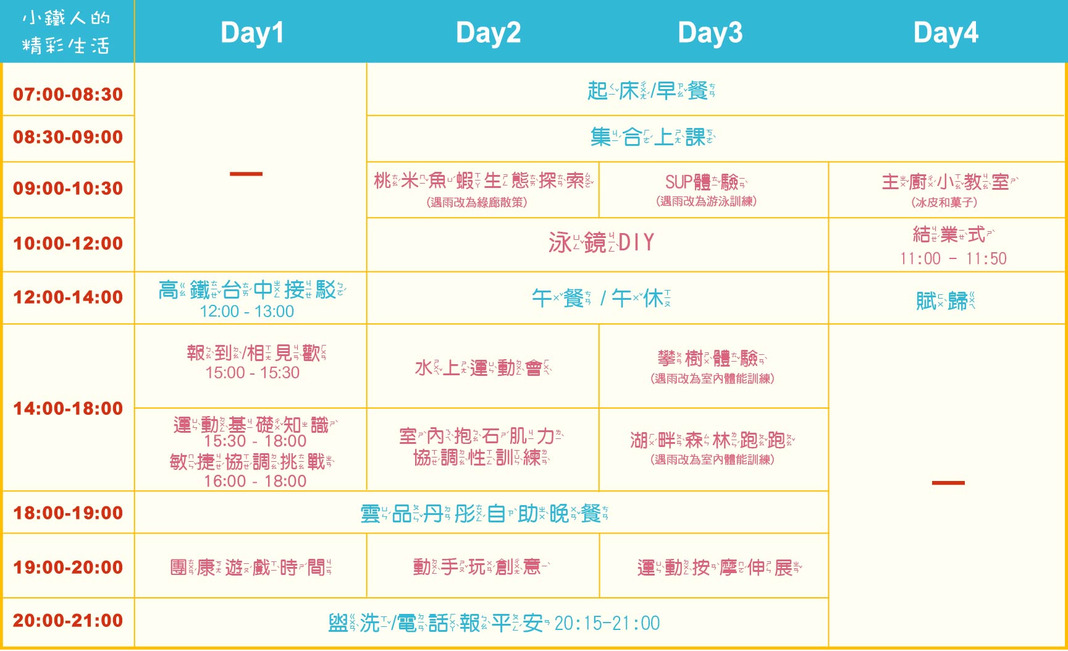 2025鐵人運動放電營-兒童夏令營